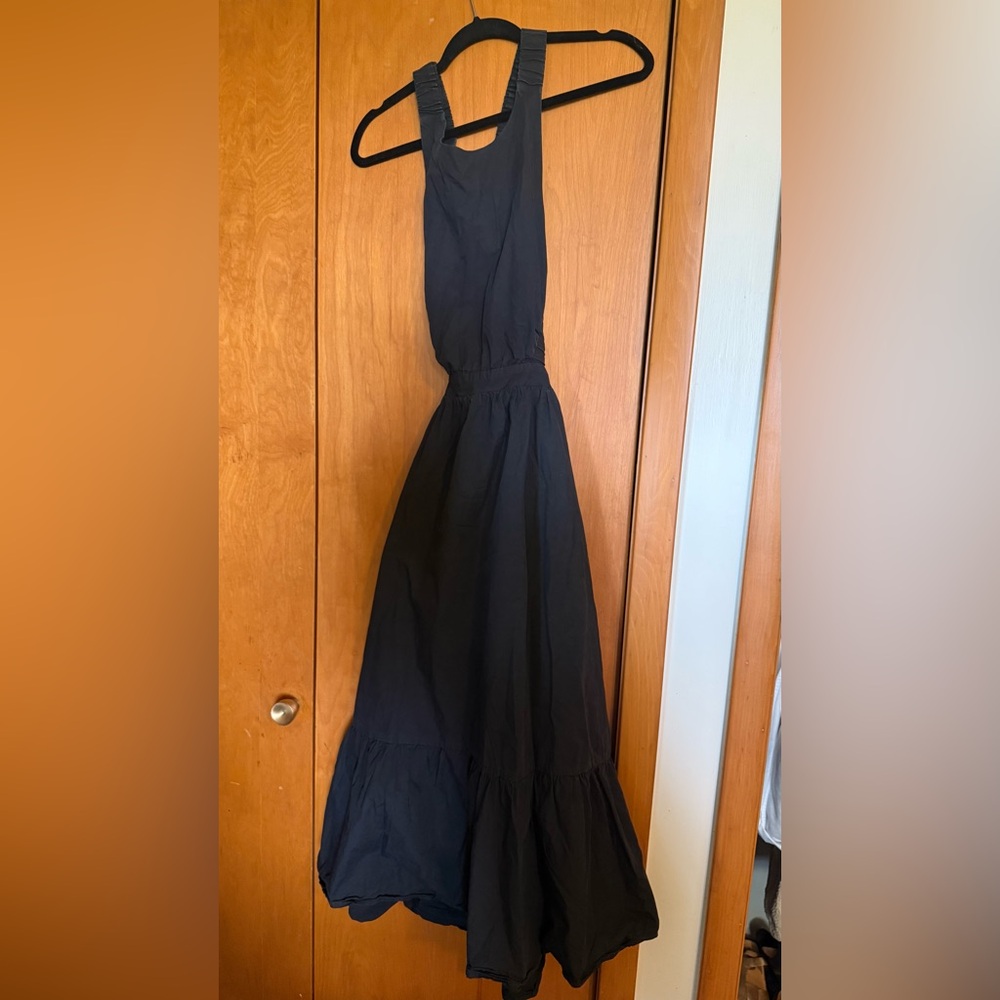 ENGLISH FACTORY Black Detail Sleeveless Open Back dress - XS - Never worn